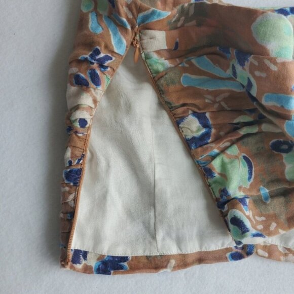 Wilfred Fatale Linen Molten Camel/Soft Blush Camisole Size 0 - Picture 3 of 9